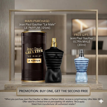™Jean Paul Gaultier Le Male Eau de Toilette  | FREE GIFTS: Jean Paul Gaultier ULTRA MALE (30ml)
